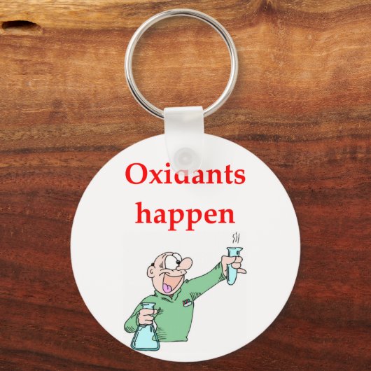 scheikundige grap sleutelhanger (Voorkant)