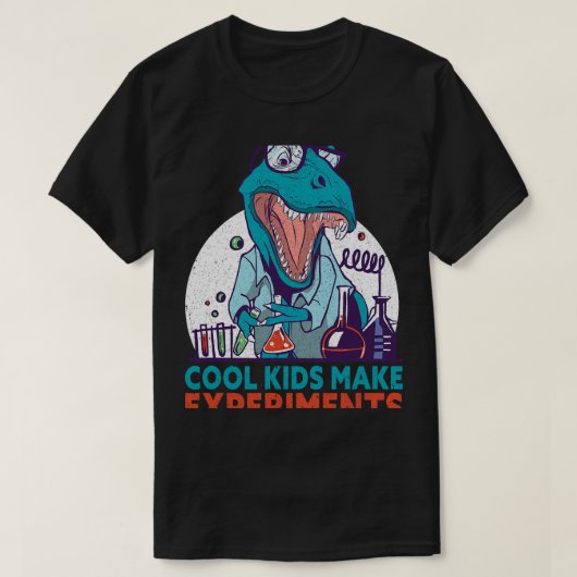Scheikundige Job Cool Kinder Make Experiments Chem T-shirt (Design voorkant)