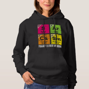 Scheikundige Job Witty Smart Pessimist Dark Humor Hoodie