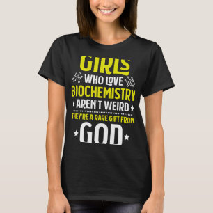 Scheikundige Job Womens Biochemist Biologie Bioloo T-shirt