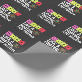 scheikundige natuurkundigen leraar student proton cadeaupapier (Hoek)