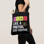 scheikundige natuurkundigen leraar student proton  tote bag (Dichtbij)