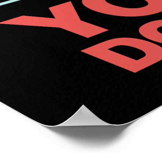 Scheikundige tas als je het krijgt of geen leraren poster (Hoek)