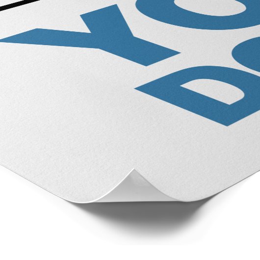 Scheikundige tas als je het krijgt of geen leraren poster (Hoek)