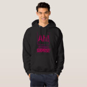 Scheikundige wetenschapper Ah The Element of Surpr Hoodie (Voorkant volledig)