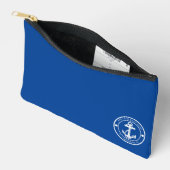 Schelanker Anker Boot Naam Modern Op Maat Etui (Open)