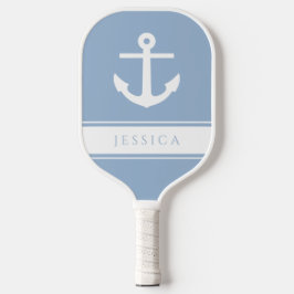 Schelanker Naam Blauw Aangepast Pickleball Paddle