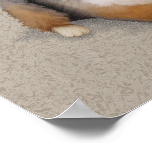 Scheldassenkruid portret poster (Hoek)