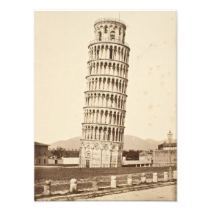 Schelde Toren van Pisa Foto Afdruk