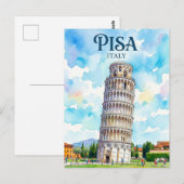 Schelde Toren van Pisa Italië Briefkaart (Voorkant / Achterkant)