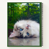 Schele kat notitieboek (Achterkant)