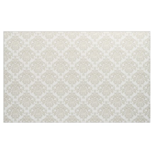 Schellap Shell Leaf Scroll Damask Ocean Beach Shor Stof (Yard (91,4 cm))