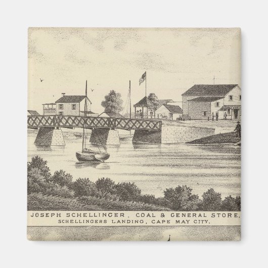 Schellinger Store and Ocean House Magneet (Voorkant)