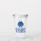 Schelp Acryl Drinkbeker (Voorkant)