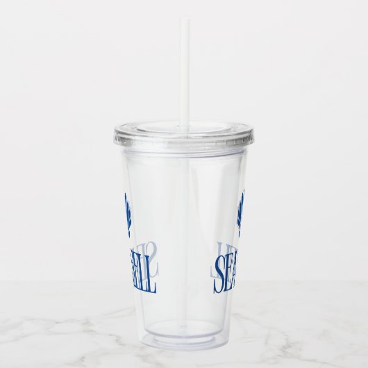 Schelp Acryl Drinkbeker (Rechts)