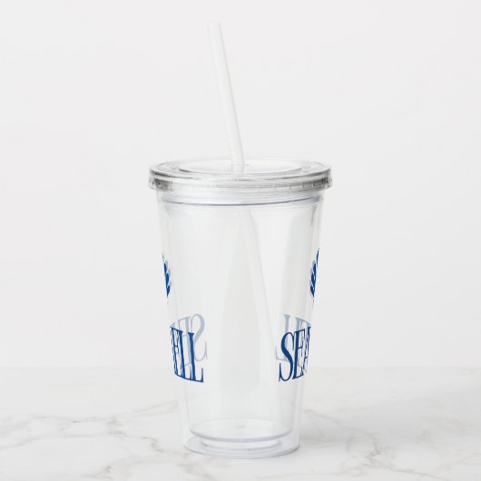 Schelp Acryl Drinkbeker (Links)
