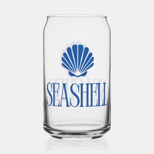 Schelp Blikvorm Glas (Voorkant)
