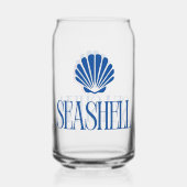 Schelp Blikvorm Glas (Achterkant)
