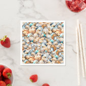 Schelp collage diamant sint-jakobsschelp chic servet (Insitu)