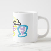 Schelp en zeester grote koffiekop (Rechts)