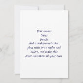 Schelp Hart op het Zand -horizontaal Kaart (Achterkant)