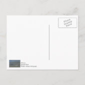 Schelp hoop briefkaart (Achterkant)