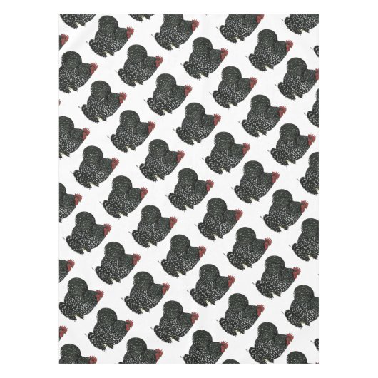 Schelp: Mottled Rooster Tafelkleed (Voorkant)