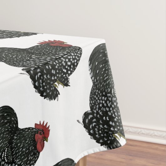 Schelp: Mottled Rooster Tafelkleed (Voorbeeld)