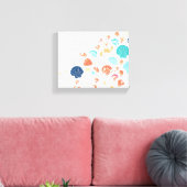 Schelp Oever Canvas Afdruk (Insitu (Woonkamer))