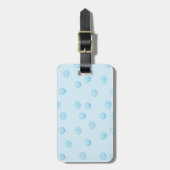 Schelp Omlijning Minimalisme Bagagelabel (Voorkant verticaal)