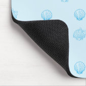Schelp Omlijning Minimalisme Muismat (Hoek)