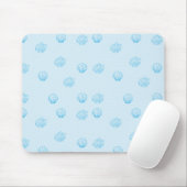 Schelp Omlijning Minimalisme Muismat (Met muis)