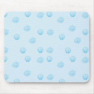 Schelp Omlijning Minimalisme Muismat