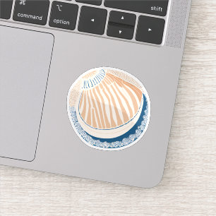 Schelp   Prachtige Ocean Shell Sticker
