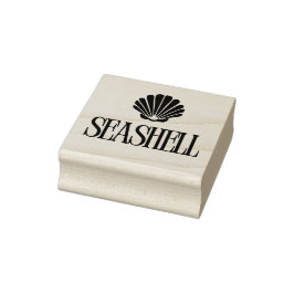 Schelp Rubberstempel