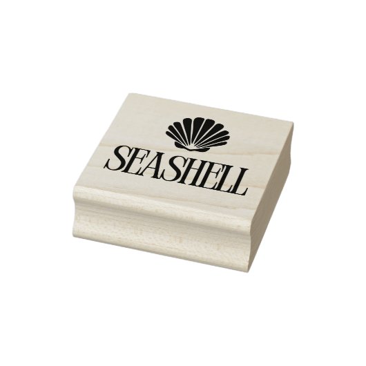 Schelp Rubberstempel (Stempel)