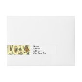 schelp schelp schelp schelp schelp elegante klassi adreslabel wikkel (Voorkant)