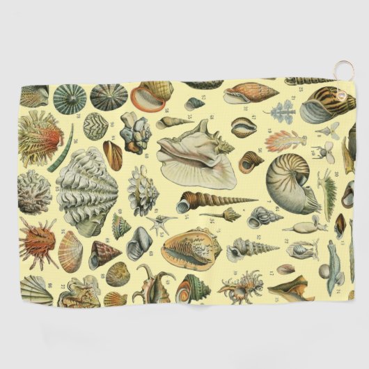 schelp schelp schelp schelp schelp elegante klassi golfhanddoek (Horizontaal)