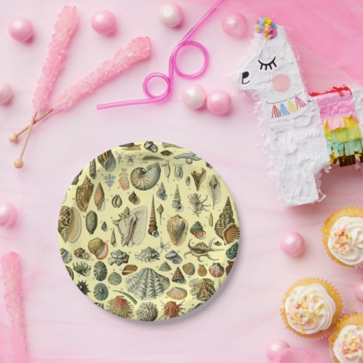 schelp schelp schelp schelp schelp elegante klassi papieren bordje (Feest)