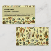 schelp schelp schelp schelp schelp elegante klassi visitekaartje (Voorkant / Achterkant)
