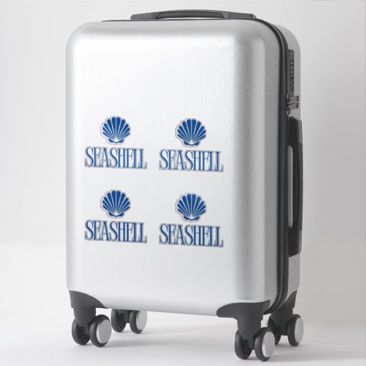 Schelp Sticker (Koffer)