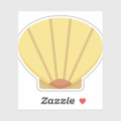 schelp sticker (Vel)