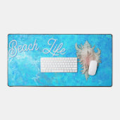 Schelp "Strandleven" Bureaumat (Keyboard & Muis)