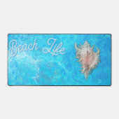 Schelp "Strandleven"  Bureaumat (Voorkant)