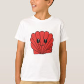 Schelp  t-shirt (Voorkant)