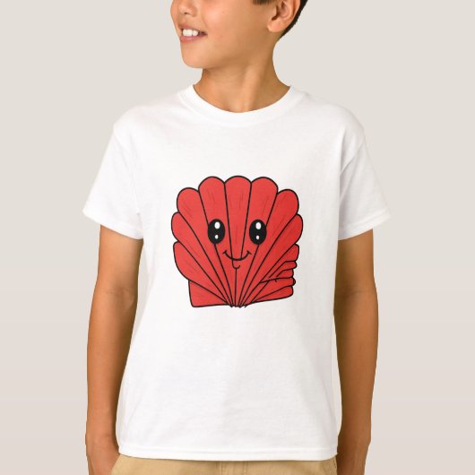 Schelp t-shirt (Voorkant)