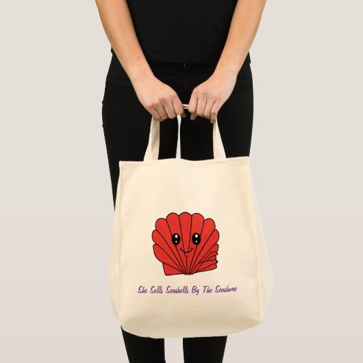 Schelp Tote Bag (Voorkant (product))