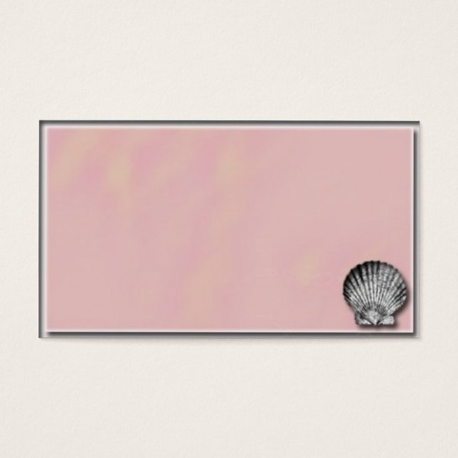 schelp visitekaartje (Voorkant)