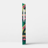 schelp-vormig groen patroon Case-Mate iPhone case (Achterkant / Links)