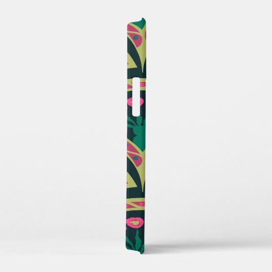 schelp-vormig groen patroon Case-Mate iPhone case (Achterkant / Rechts)